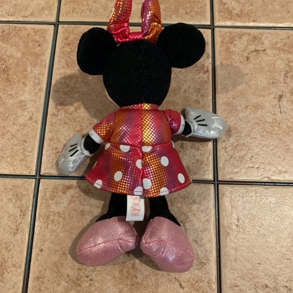 Ty Beanie Baby Sparkle Minnie Mouse 8